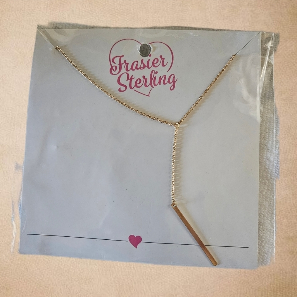 NWT/Fraiser Sterling 14K Gold Plated Magic Touch Necklace | New With Tag Jewelry